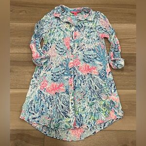 Lilly Pulitzer Natalie Coverup Size S